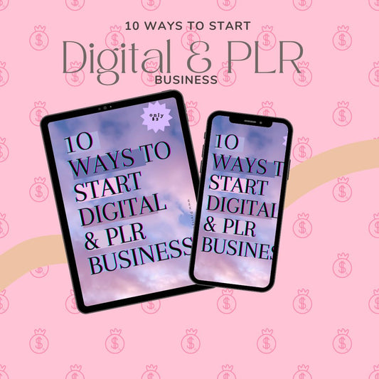 10 Steps to Starting a Digital Product and PLR Business